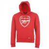 Arsenal kapucnis pulcsi piros