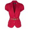 Stradivarius piros rvid ujj blzer