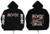 AC/DC - Rock kapucnis pulcsi