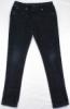 Fekete lny farmer leggings 140-es