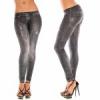 Szexi fekete farmer hats leggings / cicanadrg