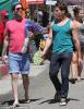 Still in bloom Zachary Quinto and boyfriend Jonathan Groff buy flowers together at the farmer s market