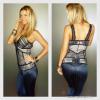Sugarbird fekete csipks ni nadrg S j