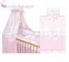 Bertoni 6 rszes 430cm es rcsvdvel gynem garnitra brnyok pink