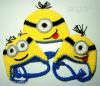 Horgolt GRU minion sapka