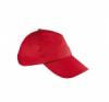 New York baseball sapka, 5 paneles, piros