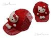 Lny Sapka, sl, keszty HELLO KITTY