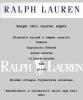 RALPH LAUREN TLI SAPKA