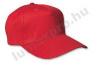 Basic baseball sapka - Piros