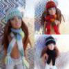 Sapka Sl egyttes Barbie mretben