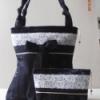  ARTBAG-tska szett nyomott festi virgokkal pttys megktvel , Tska, Vlltska, oldaltska, Meska