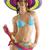 Nyr · lny · portr · aranyos · bikini · sl - stock fot © carlodapino