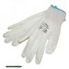 Kttt keszty fehr nylon BUNTING XXL es mret 11 poliuretnba mrtott teny s ujjhegy gumrozott mandzsetta