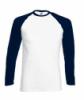 Baseball T hossz ujj pl fehr-tengerkk