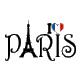 Pl minta: I LOVE PARIS