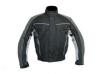 Motoros cordura dzseki ezst-fekete