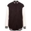 Pull and Bear fekete-fehr ni baseball dzseki
