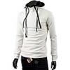 Klasszikus stílusú frfi slim fit kt szexi ferde cipzras kapucnis kabt tbb színben kaphat