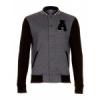 Topman szrke frfi bomber dzseki