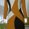 KLNLEGES MUSTR-FEKETE-FEHR RUHA TAVASZRA, KLNLEGES COLORBLOCKING stilus
3/4-es ujj r...