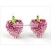 Pink eper Swarovski kristlyos flbeval