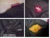 Abercrombie frfi mellny M/L fekete AKC msnapra