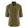 H&M khaki szn rvid ujj ing