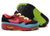 Nike Air Max 87 cip Ni - Fekete/Piros/Kk/Zld