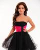 Fukszia Sherri Hill Charming Ruha