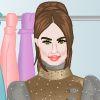 Elegns fashionista ltztets ruha a modell fel