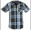 Lee Cooper Checked kapucnis ing / fekete-kk