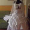 Kalocsai mints menyasszonyi ruha - Tervezte: Kki Zsoltn