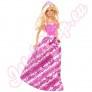 Mattel Barbie rzsaszn Tndrmese Hercegn baba