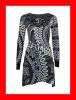 DESIGUAL TUNIKA RUHA szrke mints L