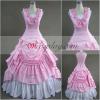 Rzsaszn ujjatlan ruha Gothic Lolita