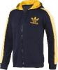 Adidas frfi ADI HOODED FLOC zip pulver