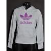 Olcs Adidas TREFOIL HOODIE Szrke vilgos Belebjs pulver vsrls