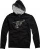 FOX 6 shooter Fleece zipp zras kapucnis pulver
