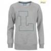 Lonsdale Crew ni szrke pulver