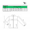 Adler polr pulver Jacket 280 aclszrke Mret XXL