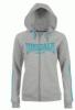 Lonsdale 2 Stripe ni cipzras kapucnis pulver (94251)
