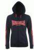 Lonsdale 2 Stripe ni cipzras kapucnis pulver (94241)