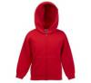 Fruit of The Loom Kids cipzras kapucnis pulver