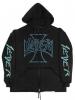 Slayer Skull cipzras kapucnis pulver R S