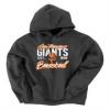 San Francisco Giants Youth Script Baseball Pullover Hoodie - Black