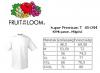 Fruit of the Loom fehr pl Premium T kereknyak S XXXL 190g m2 100 pamut
