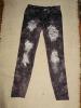 Leggings j szakadt farmer mints S M