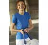 Kariban Ladies Short Sleeve T-Shirt 100% poliszter, kerek nyak, rvid ujj ni pl (145 g)