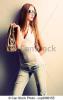 Stock fot retro farmernadrg