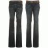 Lee Cooper Belted Bootcut ni farmernadrg (97275)